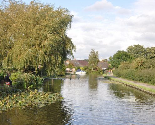 Lancaster Canal in Preston Lancaster Canal